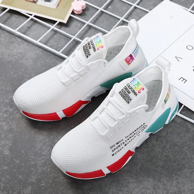 Кроссовки-носки женские из дышащей ткани спортивная обувь для ходьбы и бега