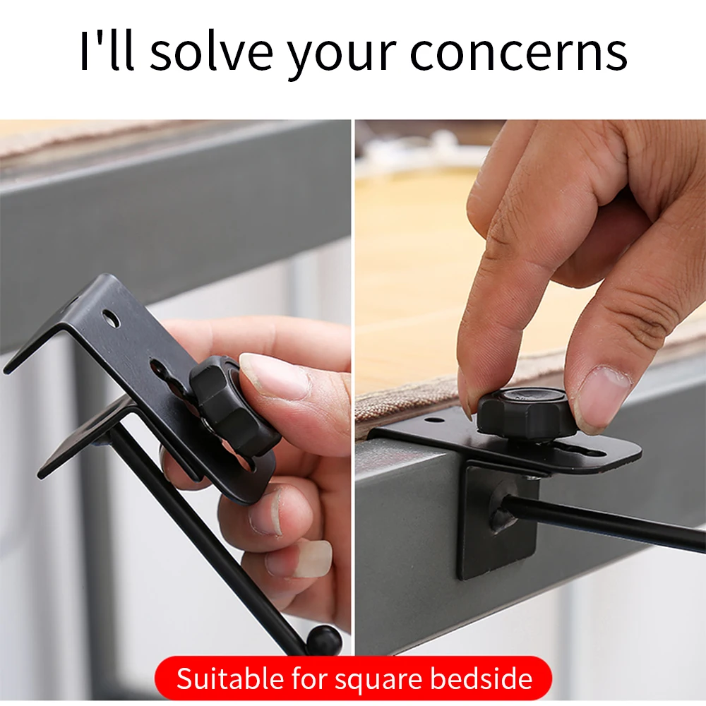 Прикроватные крючки для общежития верхние и нижние прикроватные одежды хранения