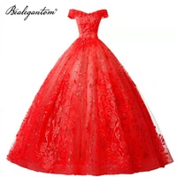 bealegantom burgundy lace quinceanera dresses ball gown appliques sweet 16 prom party gown debutante vestidos de 15 anos qd1379