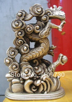 Бесплатная доставка &ltстарая элегантная пара дракон феникс на ветру тибетская