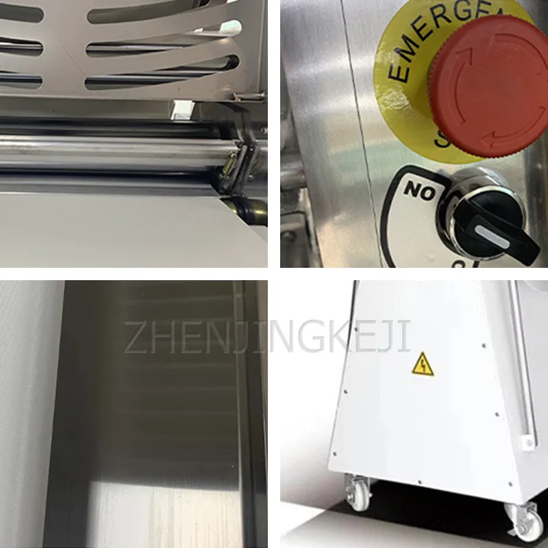 

Shortening Machine Stainless Steel Vertical Flat pressing Surface Pastry Equipment Egg Tart wrapper Cracker Food Processor 220V