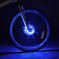 new wheel decoration lamp bicycle lamp charging hot wheels mountain bike riding accessories