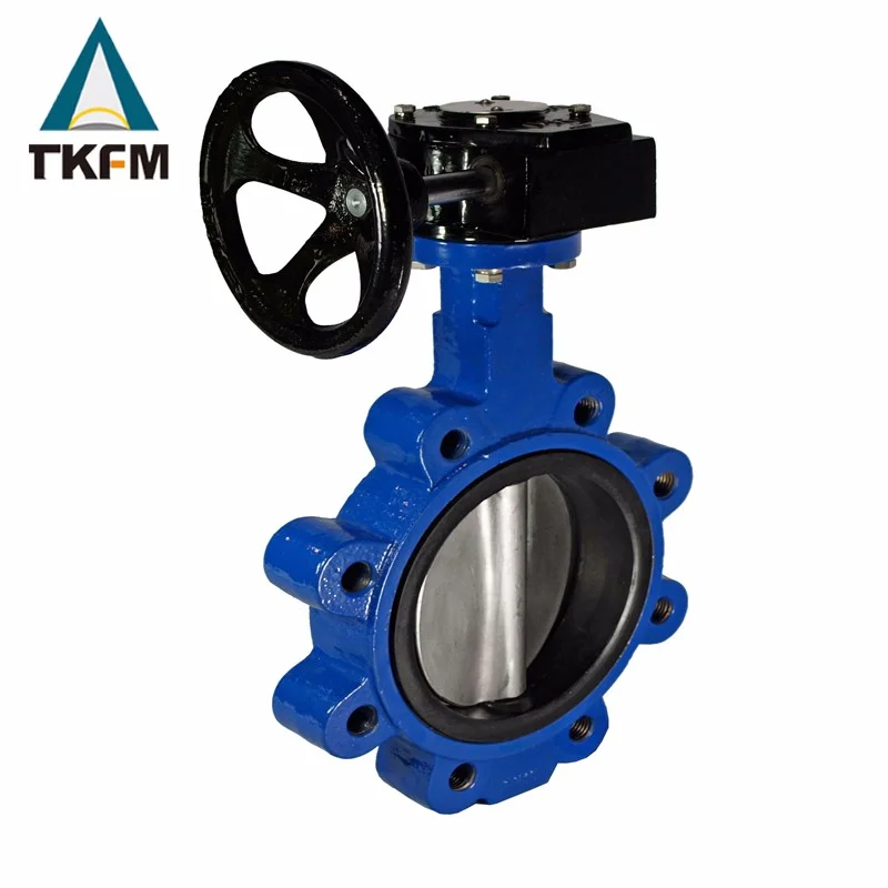 

wafer lug fluid control rubber seat butterfly valve