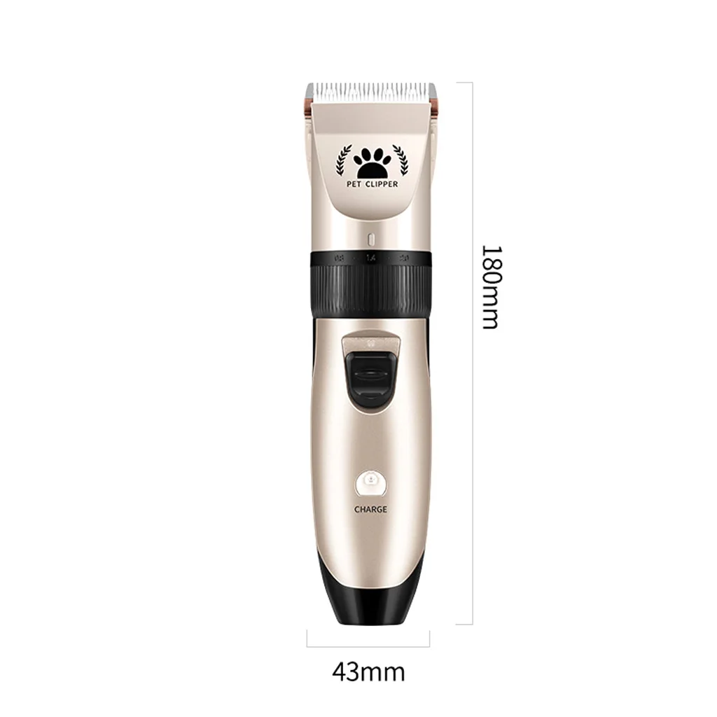 

Digital Shaver for Dogs Portable Rechargeable Low Noise Digital Hair Clipper Electric Razor for Dogs Cats