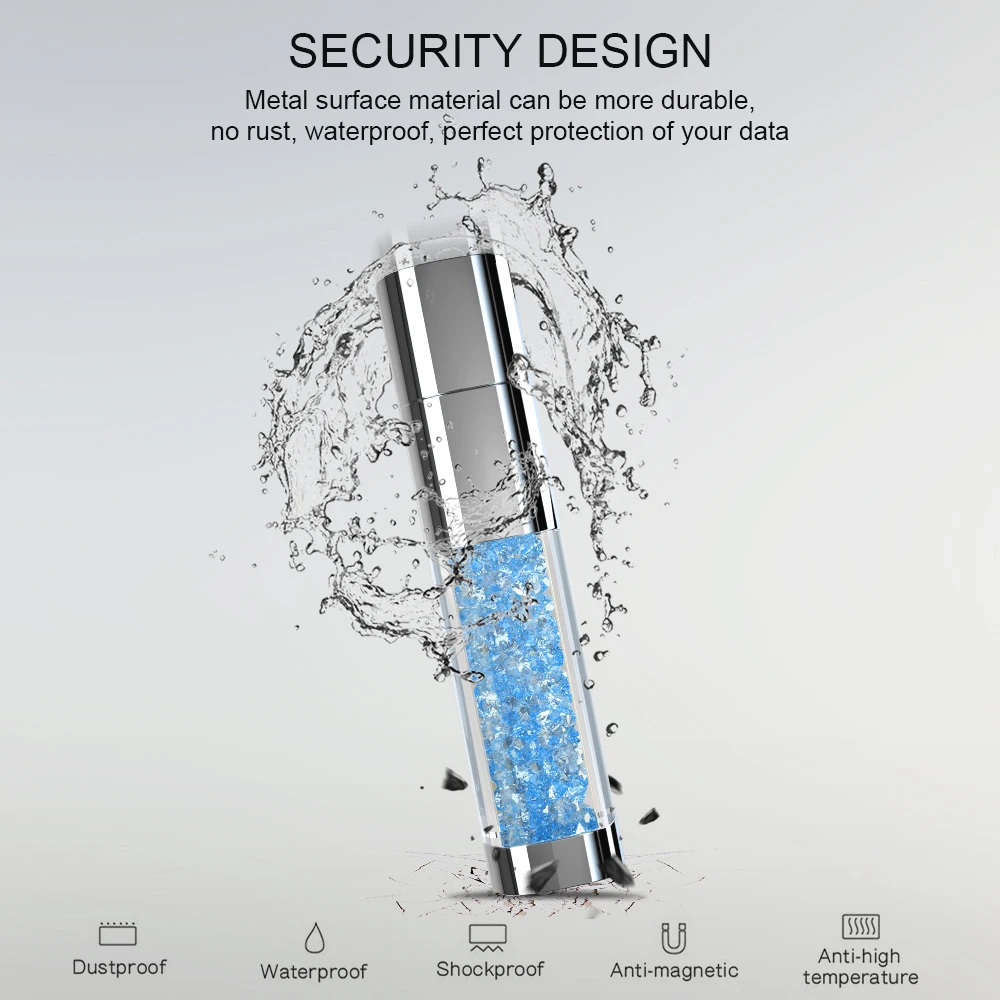Usb флеш накопитель Techkey 4 64 Гб с кристаллами|USB флэш-накопители| |