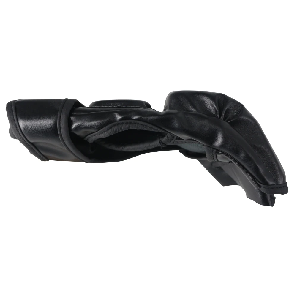 

MMA Black ferocious fighting half-finger gloves Tiger muay thai boxing pads boxing gloves men mma fight sanda glove box boxers