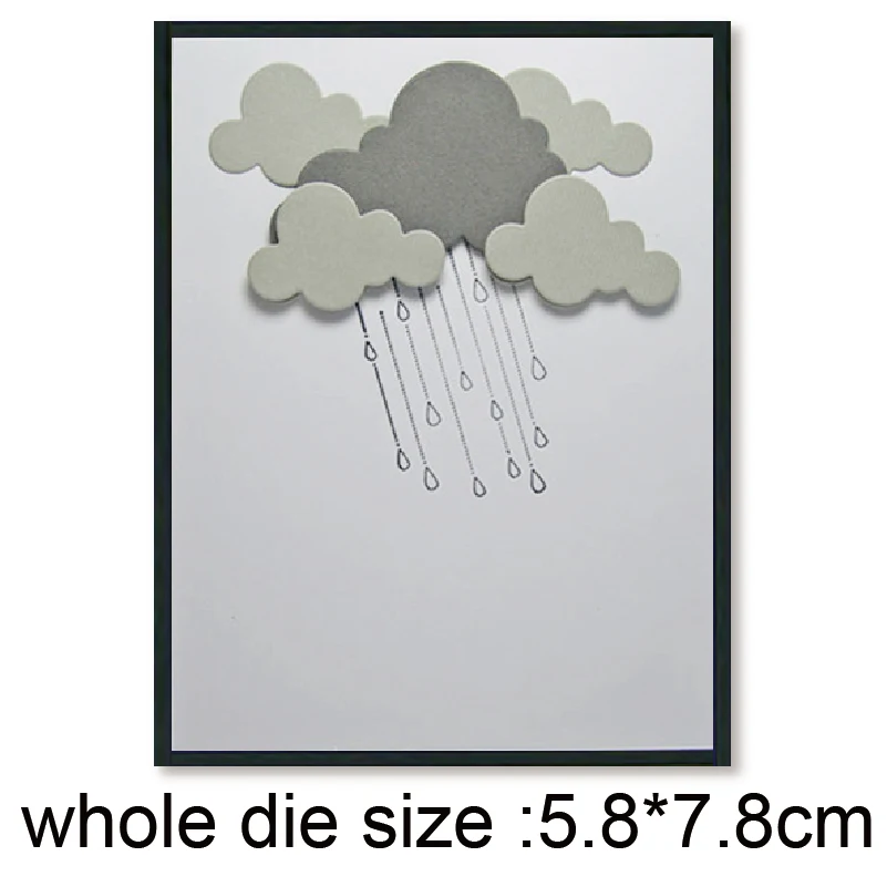 

metal steel cutting dies layer cloud die mould decoration Scrapbook paper card craft knife blade punch stencils dies