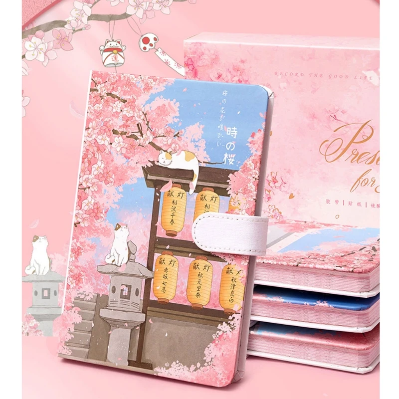 

96 Sheets Series Notebook Writing Pads Ins Style Notebook for Girls H05A