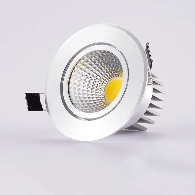 

Dimmable Recessed COB Ceiling 5w 7W 12W LED LampsLED Downlights Spot Lights Warm White/Cold White Indoor Lighting