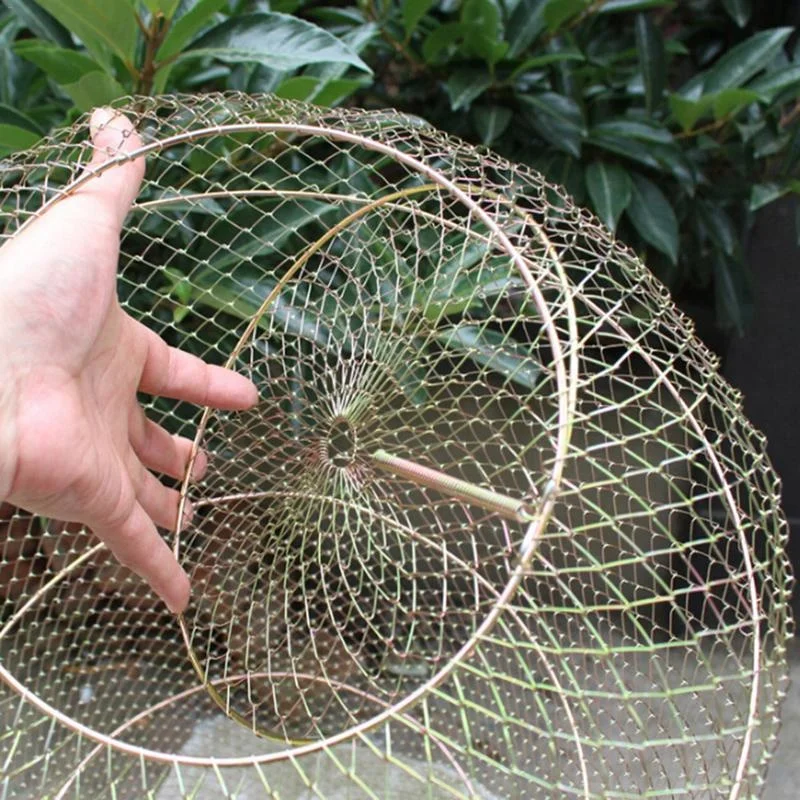 

Mental Foldable Hanging Wire Folding Steel Wire Fishing Net Fish Cage Steel Wire Material High Quality Fishing Net Spare Parts