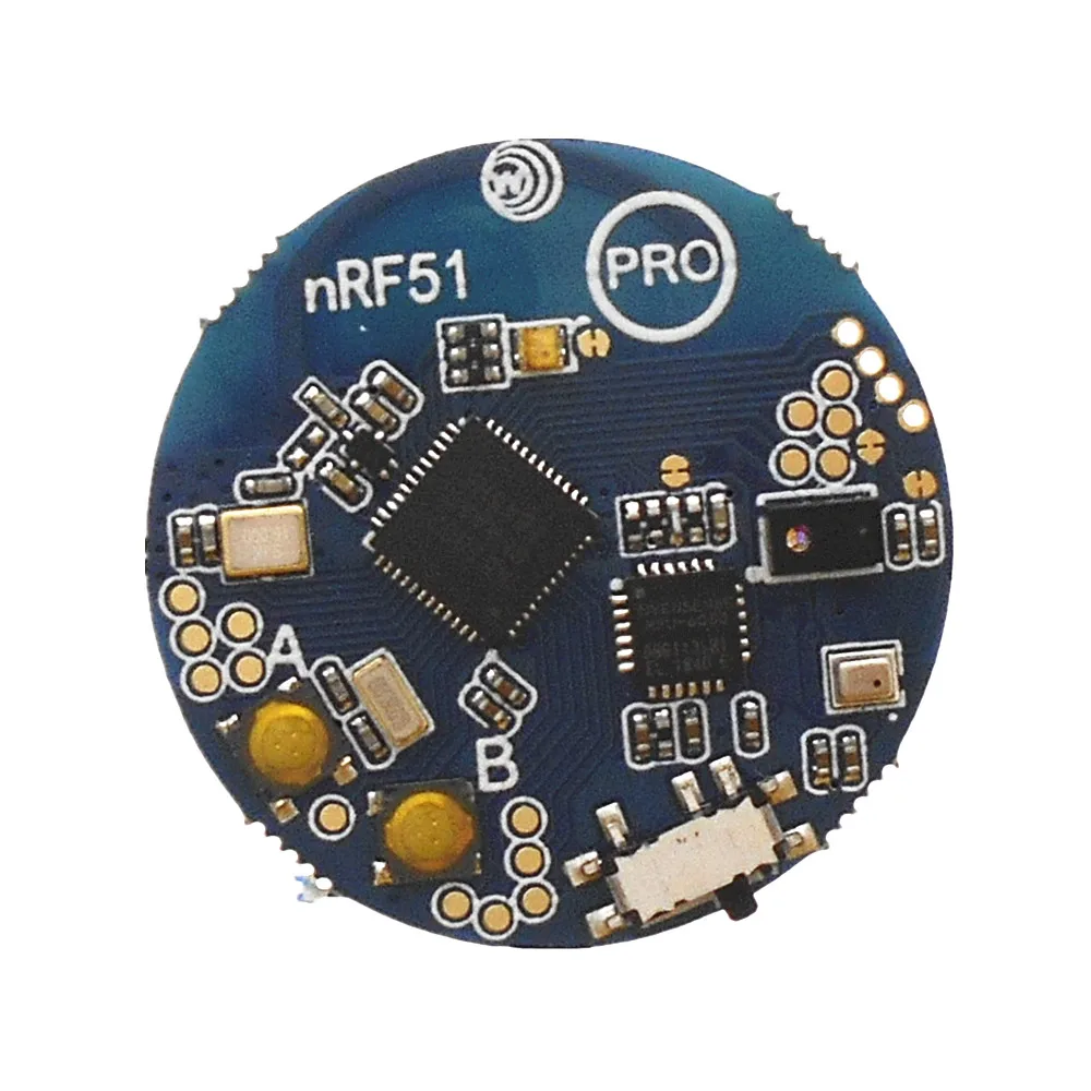 

NRF51802 Bluetooth 4.0 temperature sensor barometric sensor acceleration sensor gyroscope ambient light MPU6050 BMP180 AP3216