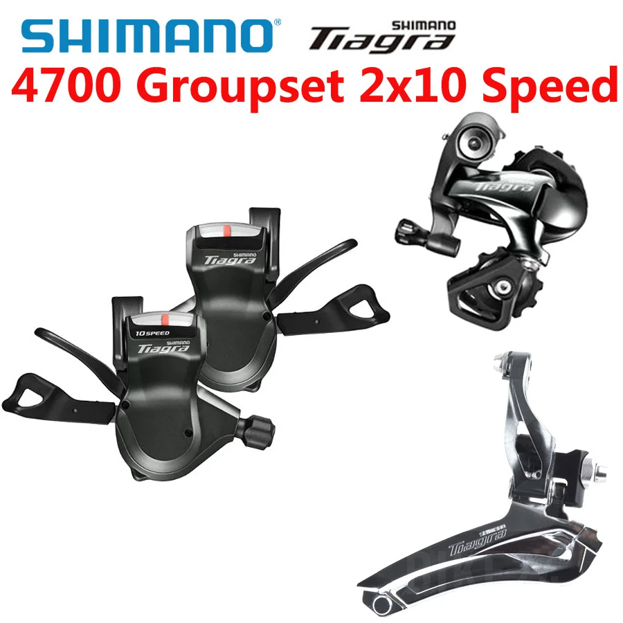 Велосипедный переключатель SHIMANO Tiagra 4700 2x10 скоростей для езды на велосипеде по