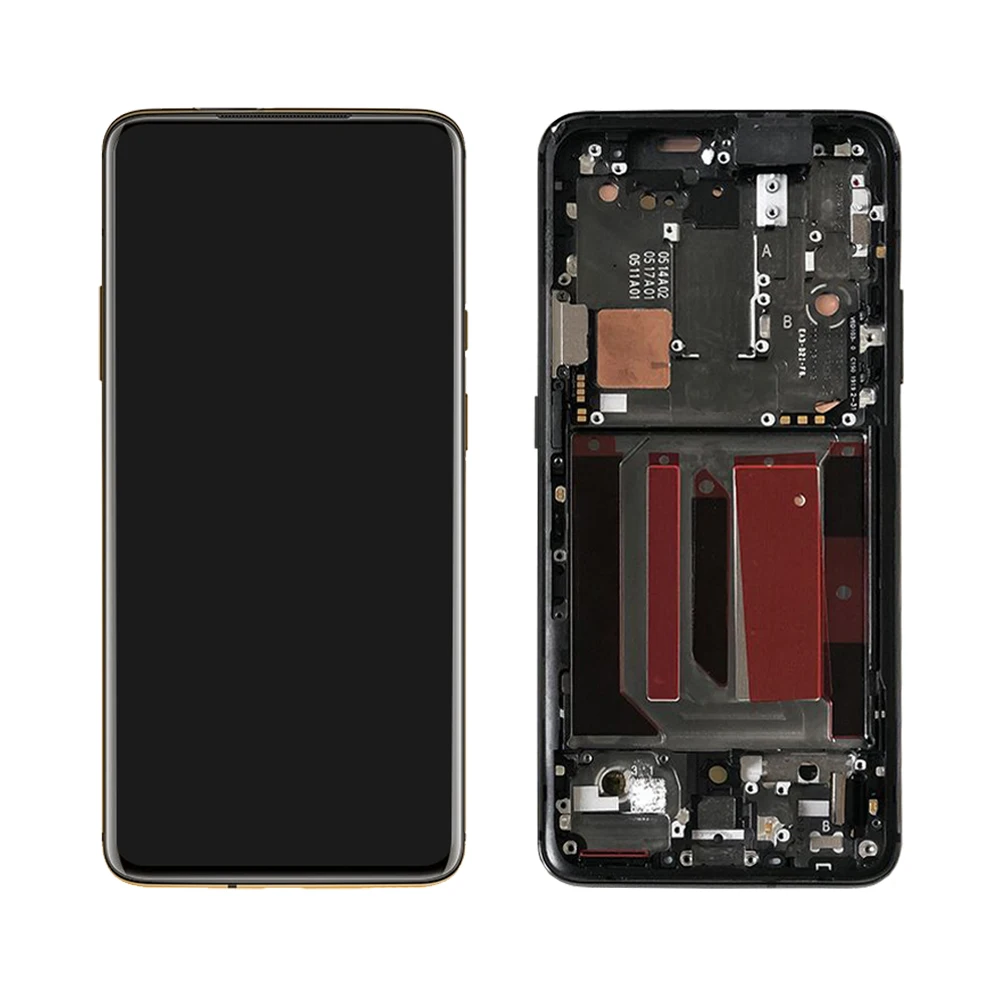 6 67 &quotоригинал для OnePlus 7T Pro ЖК дисплей кодирующий преобразователь сенсорного