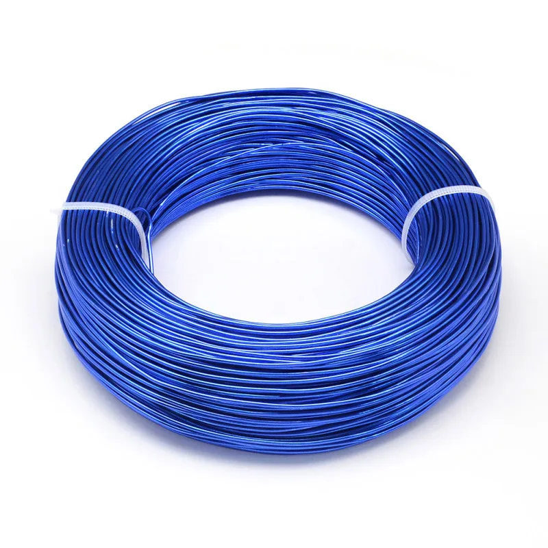 RoyalBlue 500g 0,6/1,2/1,5/2,0/3,0 мм алюминиевая проволока DIY компоненты ювелирных изделий Аксессуары Поиск делая ожерелья Браслеты Ремесла поставок - Цвет: RoyalBlue