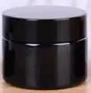 5 шт. x пустой 5 г 10 г 15 г 20 г 30 г 50 г янтарный прозрачный контейнер для стеклянных банок косметический крем лосьон порошок матовый горшок дорожная бутылка - Цвет: Amber (Black Lids)