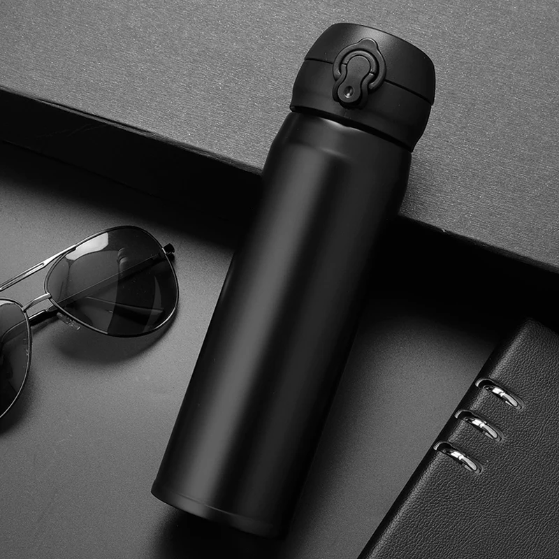 Термокружка из нержавеющей стали с двойными стенками 500 мл вакуумные фляжки для