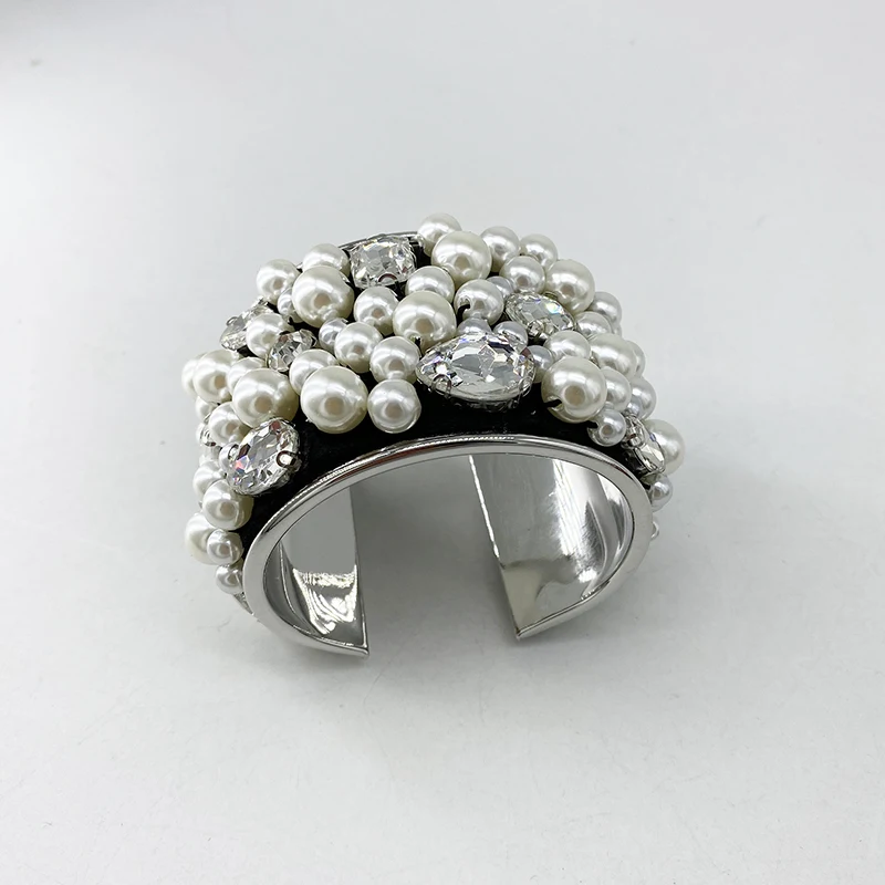 Барокко Стразы с украшением в виде кристаллов мужской браслет оптовая продажа по