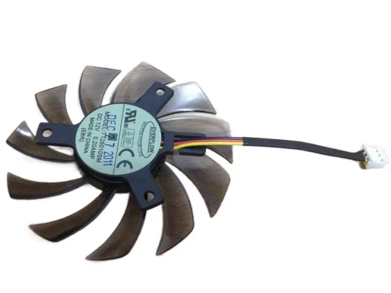 Вентилятор для видеокарты Everflow T128010sm 12 В а 39 мм 3 линии | Компьютеры и офис