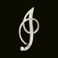 rshczy letter i cute brooch for women men rhinestones crystal silver color metal pins jewelry accessories christmas gift