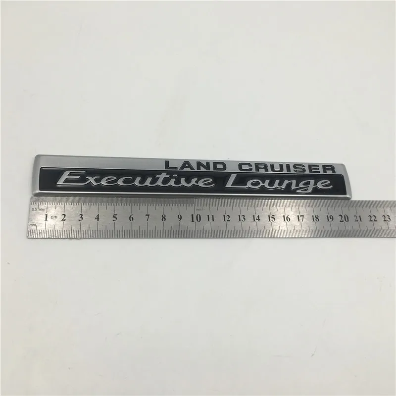 

For Toyota Land Cruiser Executive Lounge Grand Touring S Rear Trunk Emblem Side Fender Logo Stickers