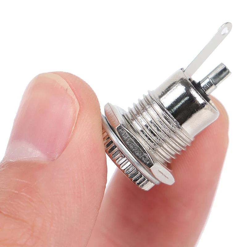 

5 Pieces DC Power Jack Socket Threaded Charging Socket Female Panel Mount Connector