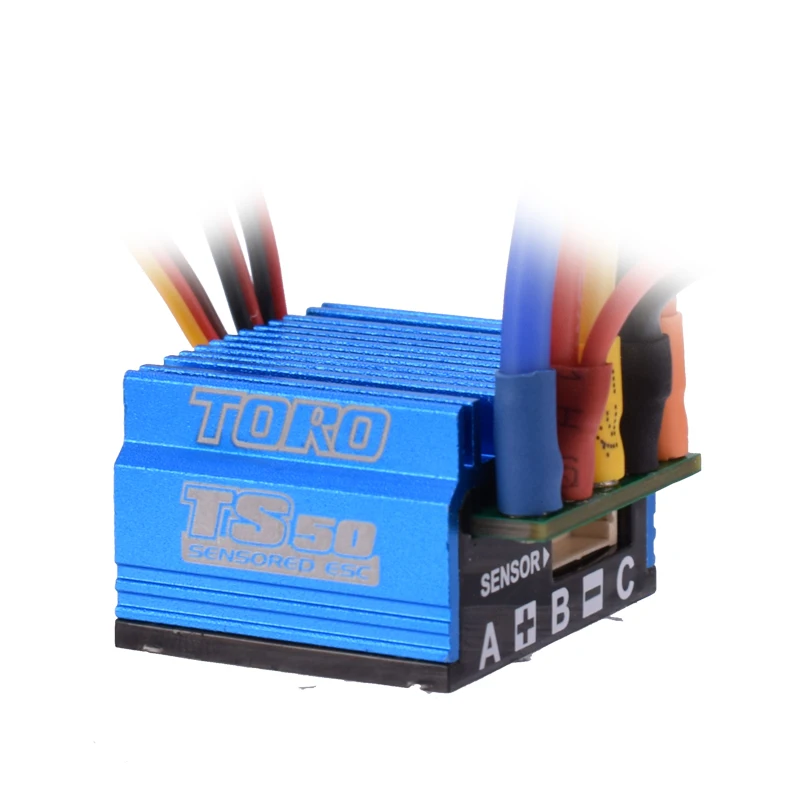 Оригинальный SkyRC TS50 50A ESC Бесщеточный датчик ed с 6 в/2A BEC поддержка датчика Датчик