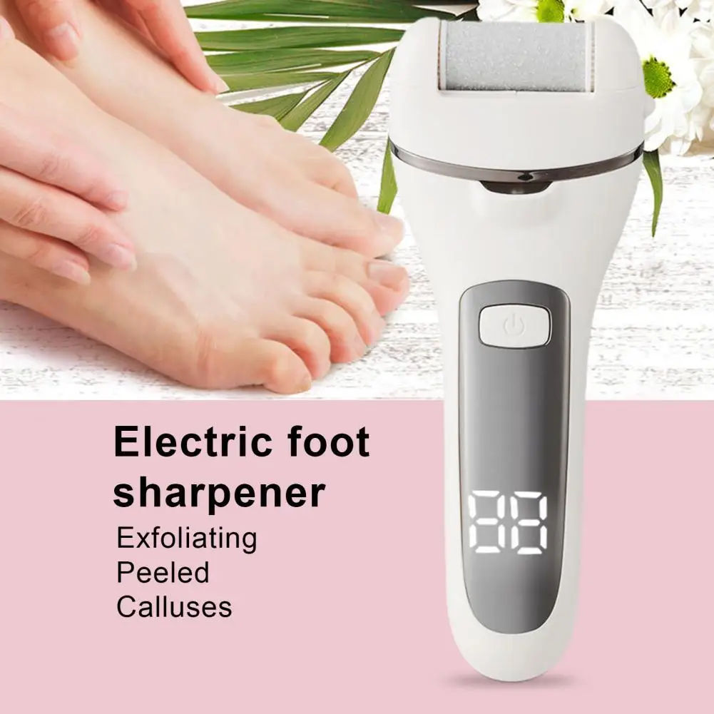 

80% Hot Sale 1 Set Foot File Effectively Waterproof ABS Electric Cracked Heels File Pedicure Tools