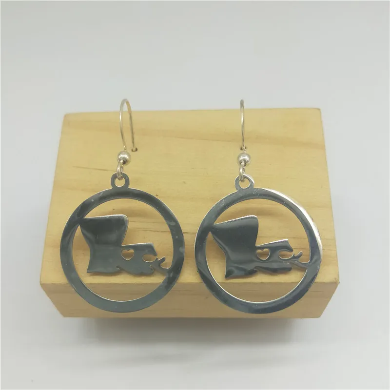 Горячие заводские прямые поставки горячие новые продукты простые серьги с