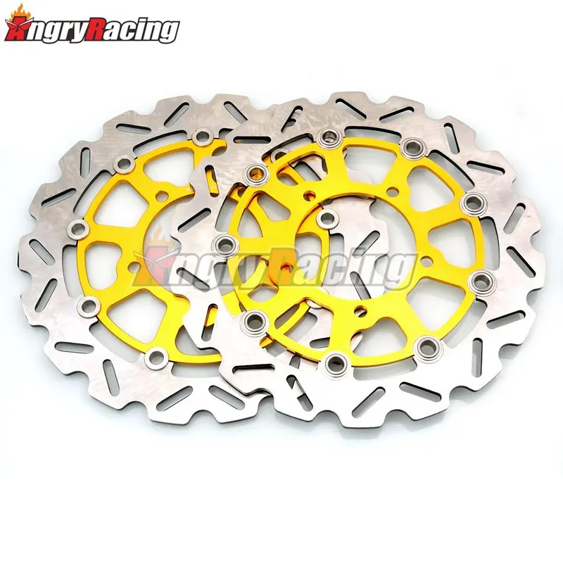 Motorcycle Front Brake Disc Rotors For Suzuki GSXR 600 750 GSXR600/750 2006-2007 K6 K7 GSXR1000 2005-2008 K5 M109R INTRUDER 1800 |