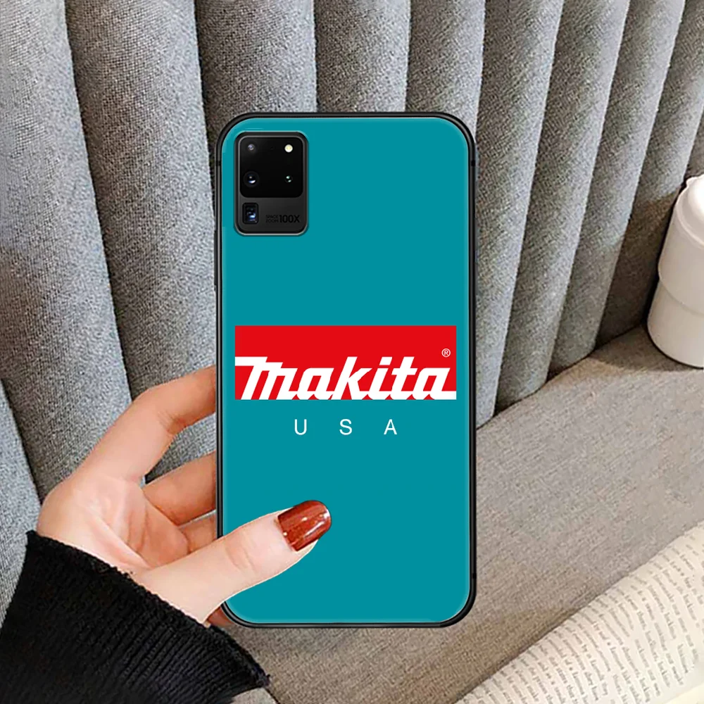 

Makita Toolbox Phone Case Cover For For SamSung Galaxy S Note 7 8 9 10 20 Uitra Plus E Lite Black black Coque Trend Cell Tpu