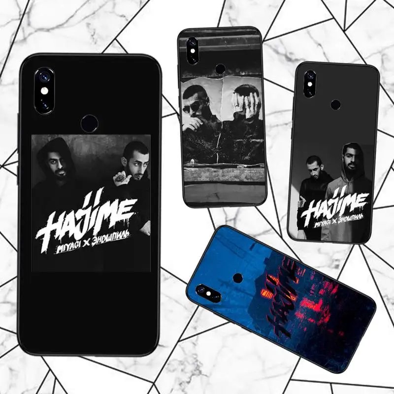 

Hajime MiyaGi Andy Singer group Phone Case For Xiaomi Redmi note 7 8 9 t max3 s 10 pro lite funda coque shell cover