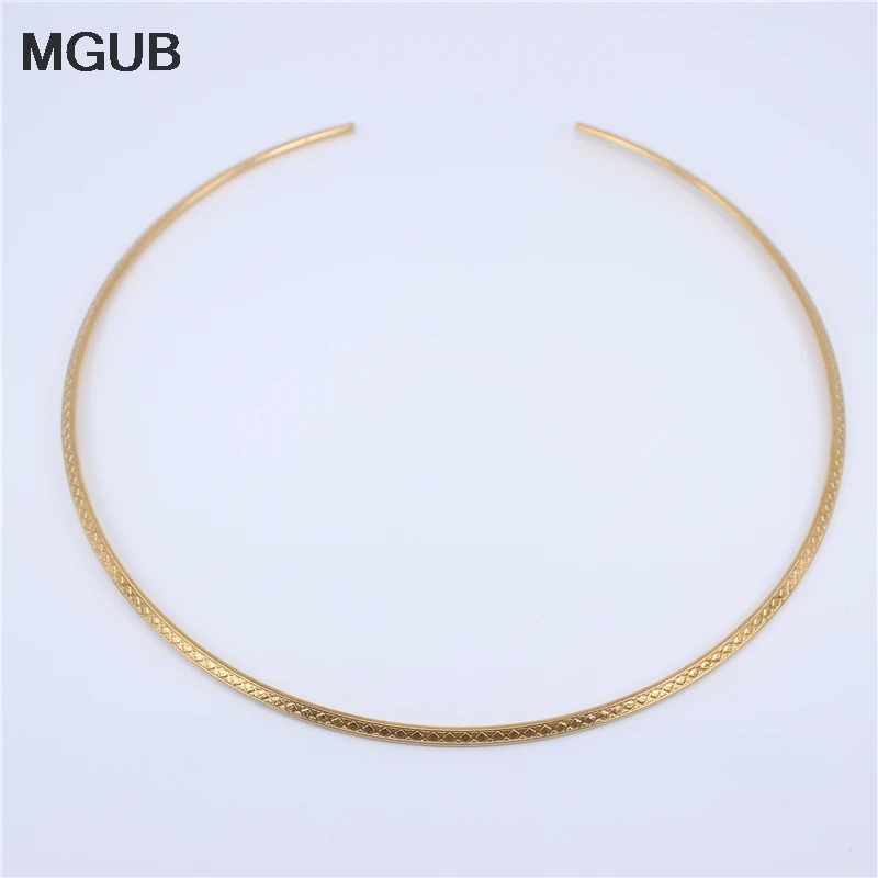 Лидер продаж ювелирные изделия из нержавеющей стали 316L воротник шириной 3 мм