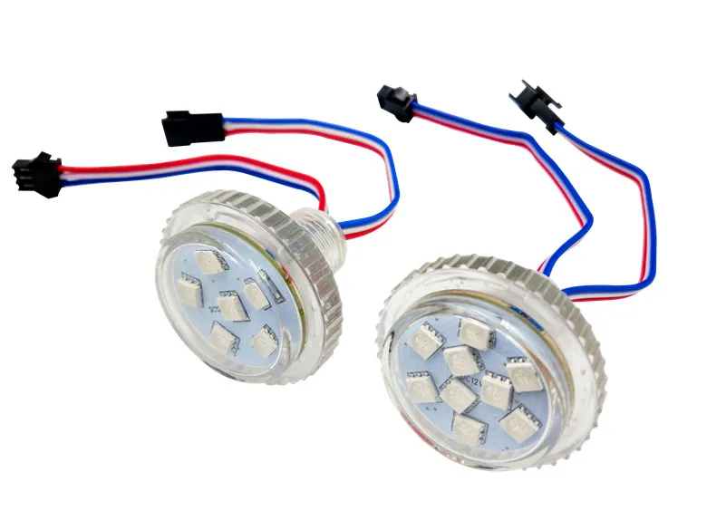 Новый дизайн адресуемый 35 мм светодиодный пиксельный светильник 9 светодиодов 5050