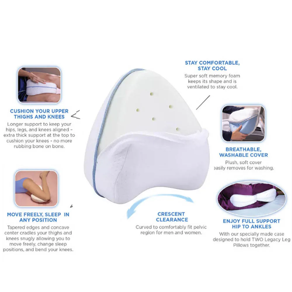 Подушка для ног с эффектом памяти постельное белье в форме кости снимает стресс и