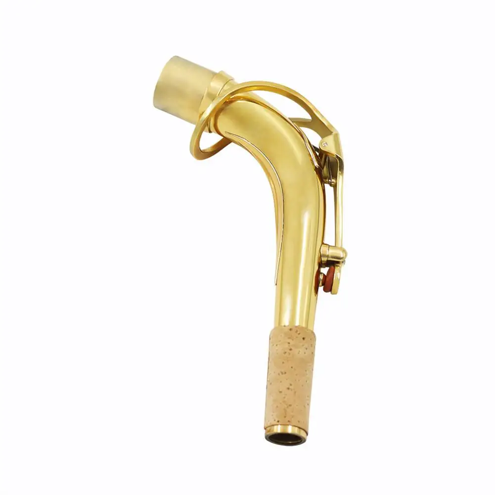 Saxofón de voz Alto, codo de cuello curvo para instrumentos musicales de saxofón ligero, accesorios