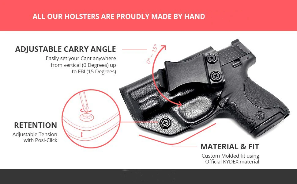Carbon Fiber Kydex Inside Waistband Holster For Taurus TH9 TH40 9mm .40 Full Size IWB Case Belt Clip Concealed Carry Concealment | Спорт и