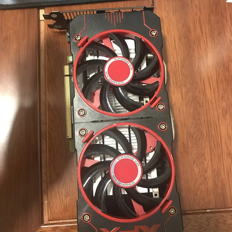 Оригинальные игровые видеокарты Not Mining XFX RX 560 4 Гб 128 бит для настольных ПК