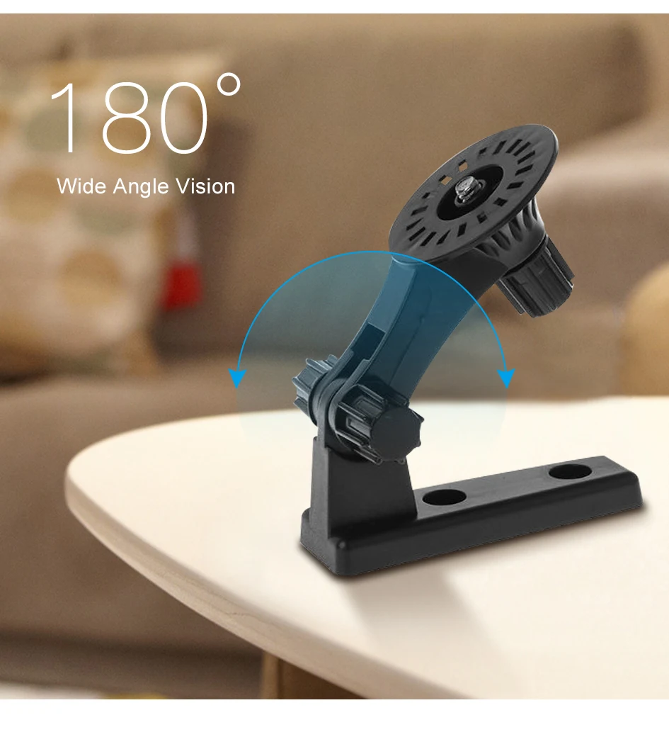 SNOSECURE 180 градусов камера настенное крепление Стенд cam модуль кронштейн детский монитор камера крепление CCTV аксессуары