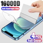 Гидрогелевая пленка для защиты экрана iPhone 12, 11 Pro, Xs Max, Mini, XR, X, iPhone 8, 7, 6, 6S Plus, SE, не стекло