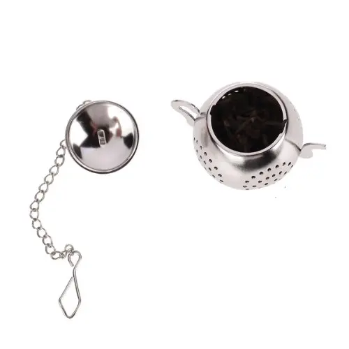 Ситечко/заварка/чайная ложка в форме чайника с лотком. | Дом и сад