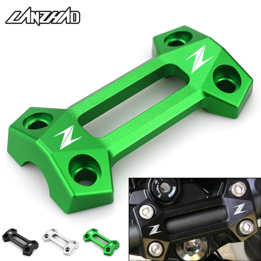 Z руль мотоцикла подъемный зажим крышка CNC алюминиевые аксессуары для Kawasaki Z250 2012