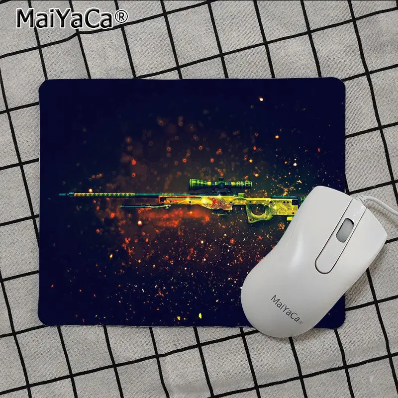 Maiya высокое качество CSGO Counter Strike Gun клавиатура игровые коврики для мыши Лидер