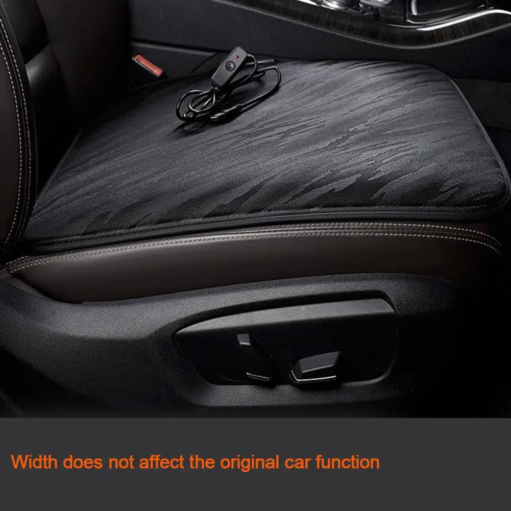 Автомобильная нагревательная Подушка 12 В одиночная подушка для сиденья Офисная