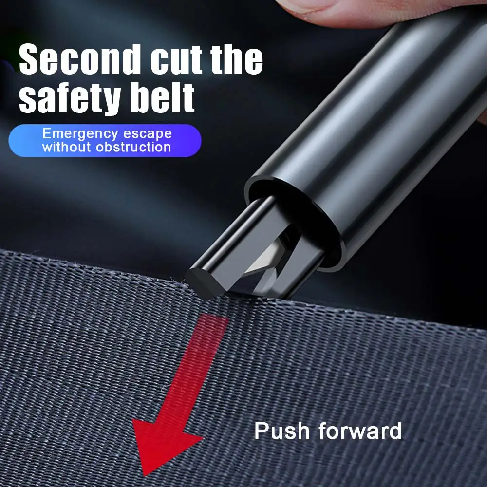 Автомобильный молоток безопасности аварийный Отбойник для стекла и окон резак