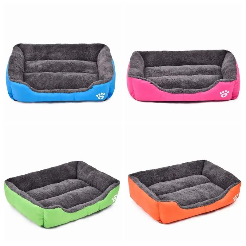 

Pet Dog Bed Warming Dog House Soft Material Nest Dog Baskets Fall and Winter Warm Kennel For Cat Puppy