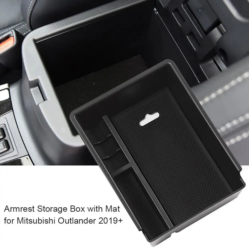 

Car Central Console Armrest Storage Box Holder for Mitsubishi Outlander 2019+ Armrest Storage Box Holder Armrest Storage Box Hol