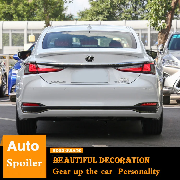 Для 2018 2019 Lexus ES260 ES200 ES300H спойлер из спортивного АБС материала праймер для заднего