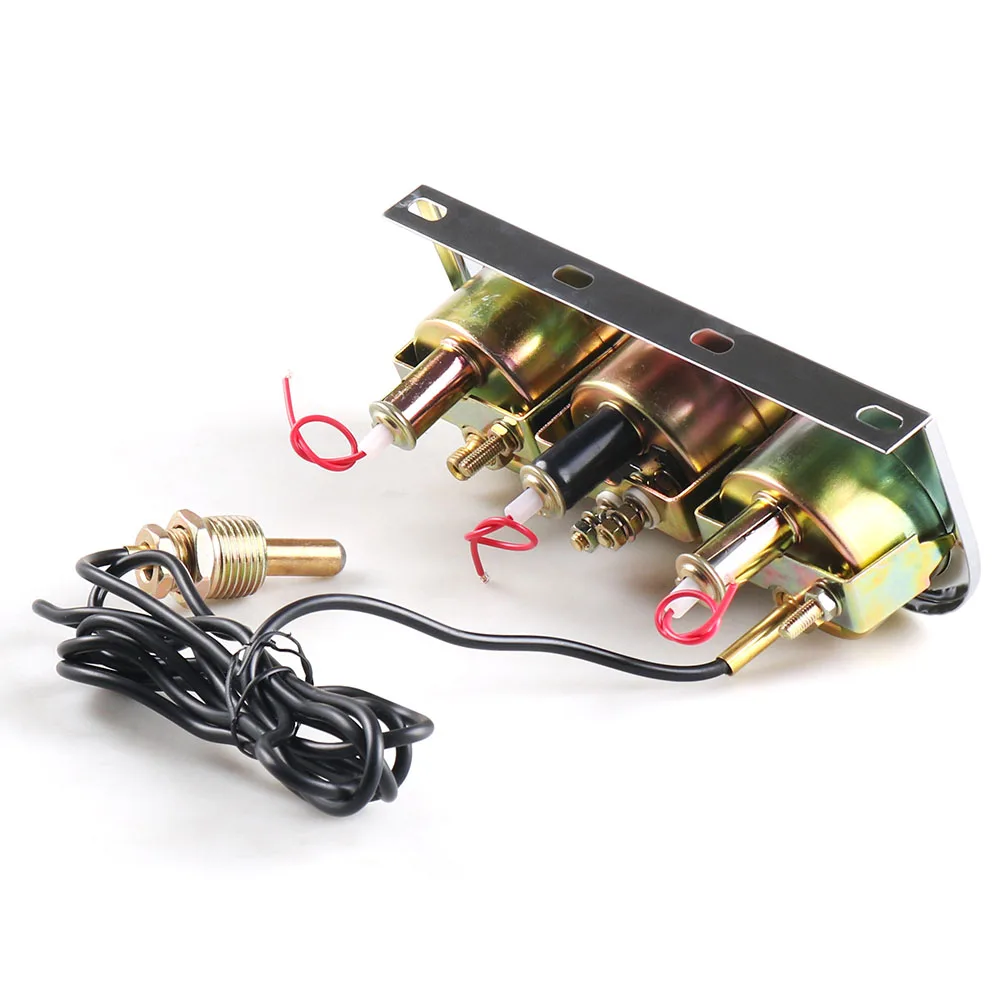 2 '❒ мм механический тройной датчик комплект температуры воды давления