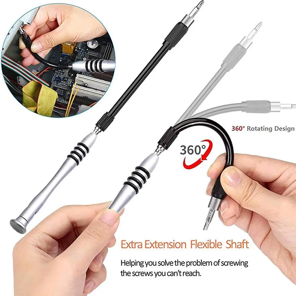 

115 In1 Screwdriver Set Mulit Precision Magnetic Screwdriver Storage Phone With PC Watch Tool Repair Case Kit Kit C6D4
