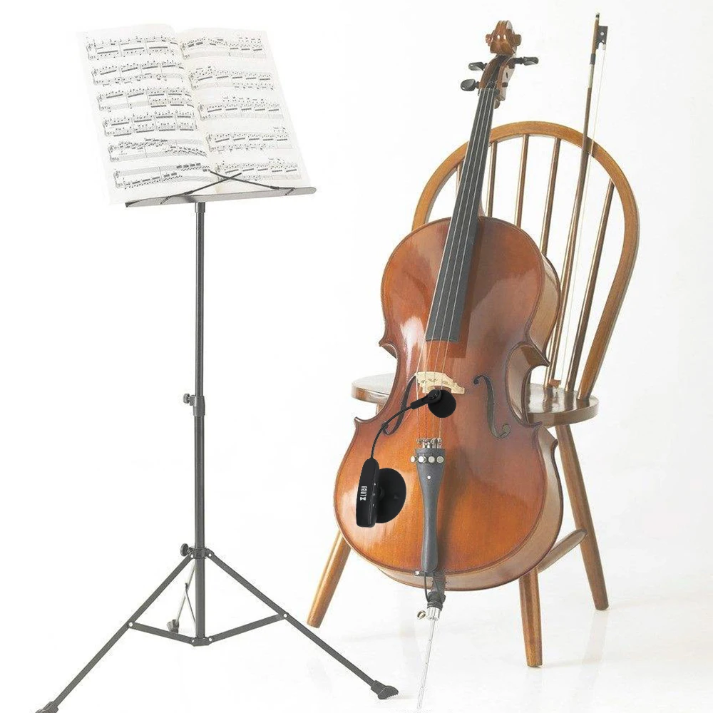 XTUGA UHF Беспроводной инструментальный микрофон конденсаторный зажим гусиная шея